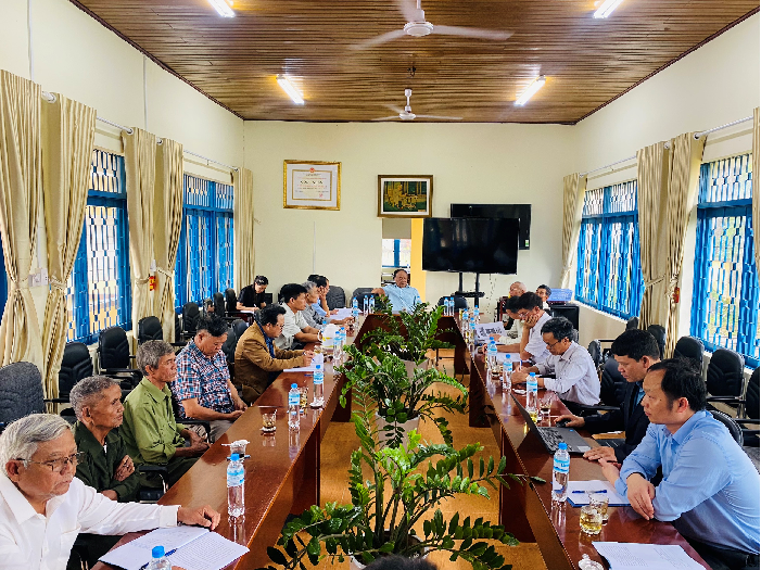 Hội thảo góp ý dự thảo lịch sử Đảng bộ xã Dliê Yang (lần 1), giai đoạn 1980 – 2020