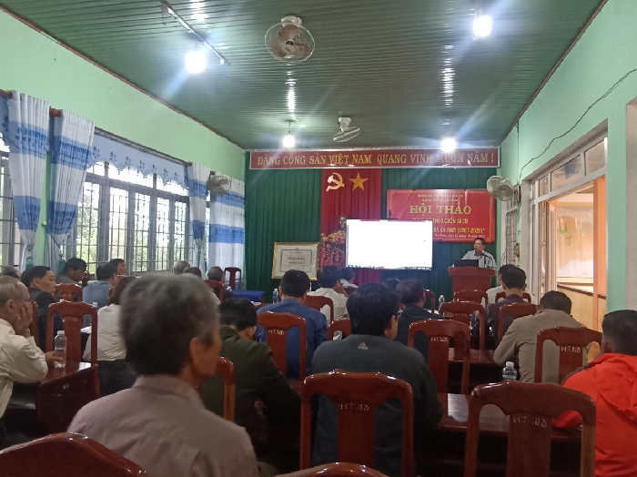 Hội thảo góp ý dự thảo lịch sử Đảng bộ xã Ea Nam, giai đoạn 1987 – 2020