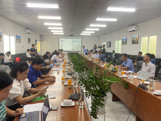 Đoàn giám sát của Uỷ ban Thường vụ Quốc hội có buổi làm việc tại Dự án điện gió Ea Nam
