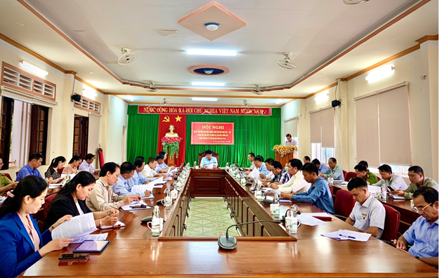 Hội nghị sơ kết tình hình thực hiện Chương trình mục tiêu quốc gia giai đoạn 2021 – 2023, 6 tháng đầu năm 2023 và nhiệm vụ, giải pháp trọng tâm trong thời gian tới trên địa bàn huyện Ea H’Leo.
