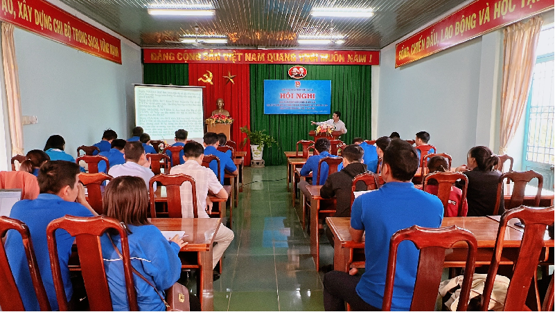 Hội nghị quán triệt chuyên đề học tập và làm theo tư tưởng, đạo đức, phong cách Hồ Chí Minh năm 2023 trong cán bộ, đoàn viên, thanh niên
