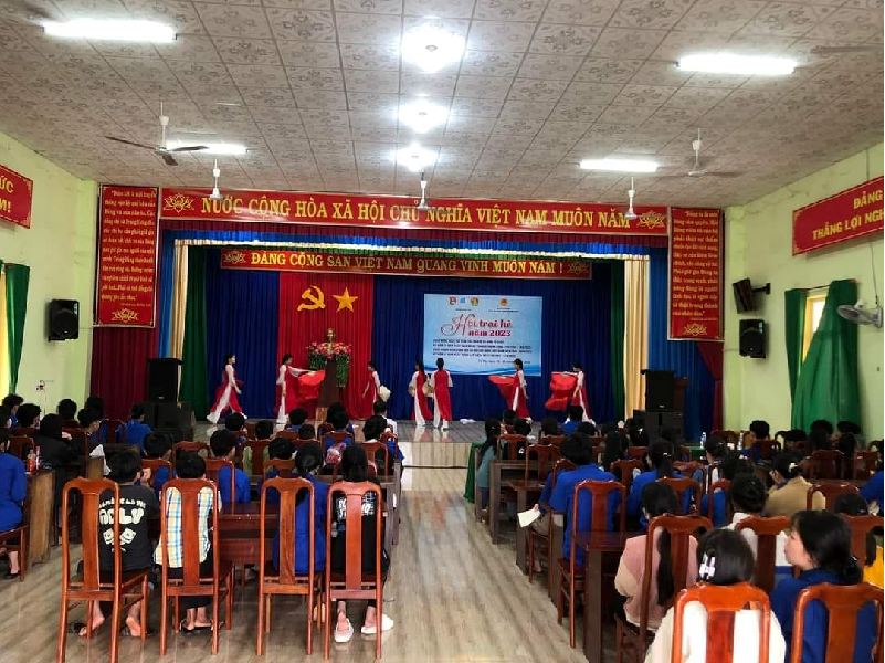 Không khí sôi nổi Hội trại hè năm 2023 tại xã Ea Wy