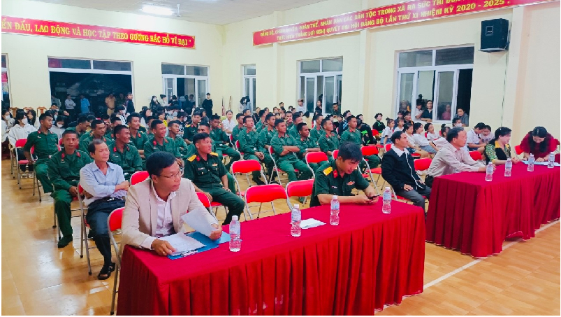 Phát động quần chúng tại xã Cư Mốt