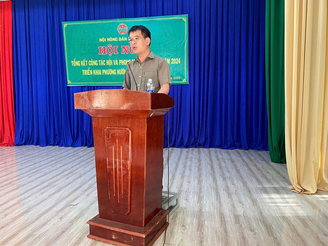 Hội Nông dân xã Ea Wy tổ chức Hội nghị tổng kết công tác năm 2024