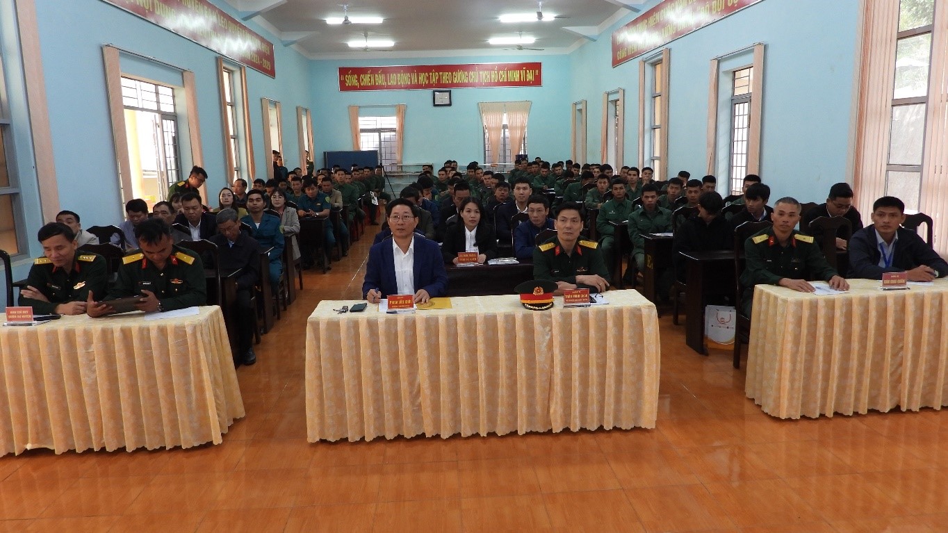 Huyện Ea H’Leo: 150 quân nhân hoàn thanh nghĩa vụ quân sự tại ngũ trở về địa phương