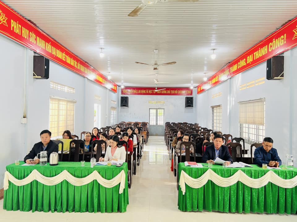 Hội Liên hiệp Phụ nữ thị trấn Ea Drăng: Tổng kết công tác Hội và Phong trào Phụ nữ năm 2024