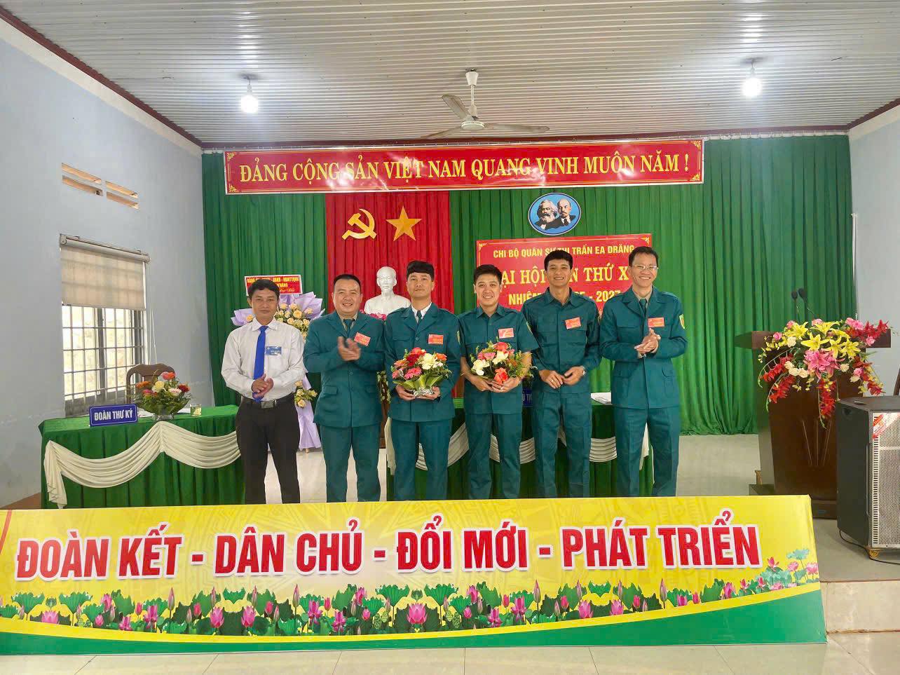 Chi bộ Quân sự xã, thị trấn: Hoàn thành tổ chức đại hội nhiệm kỳ 2025 – 2027