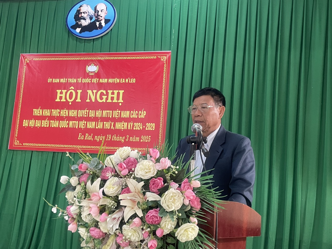 Triển khai Nghị quyết Đại hội Mặt trận các cấp tại xã Ea Răl