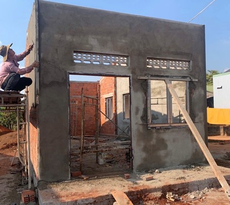 Xã DLiê Yang xây dựng 25 nhà ở kiên cố cho hộ nghèo, hộ cận nghèo theo Chương trình xóa nhà tạm, nhà dột nát năm 2025