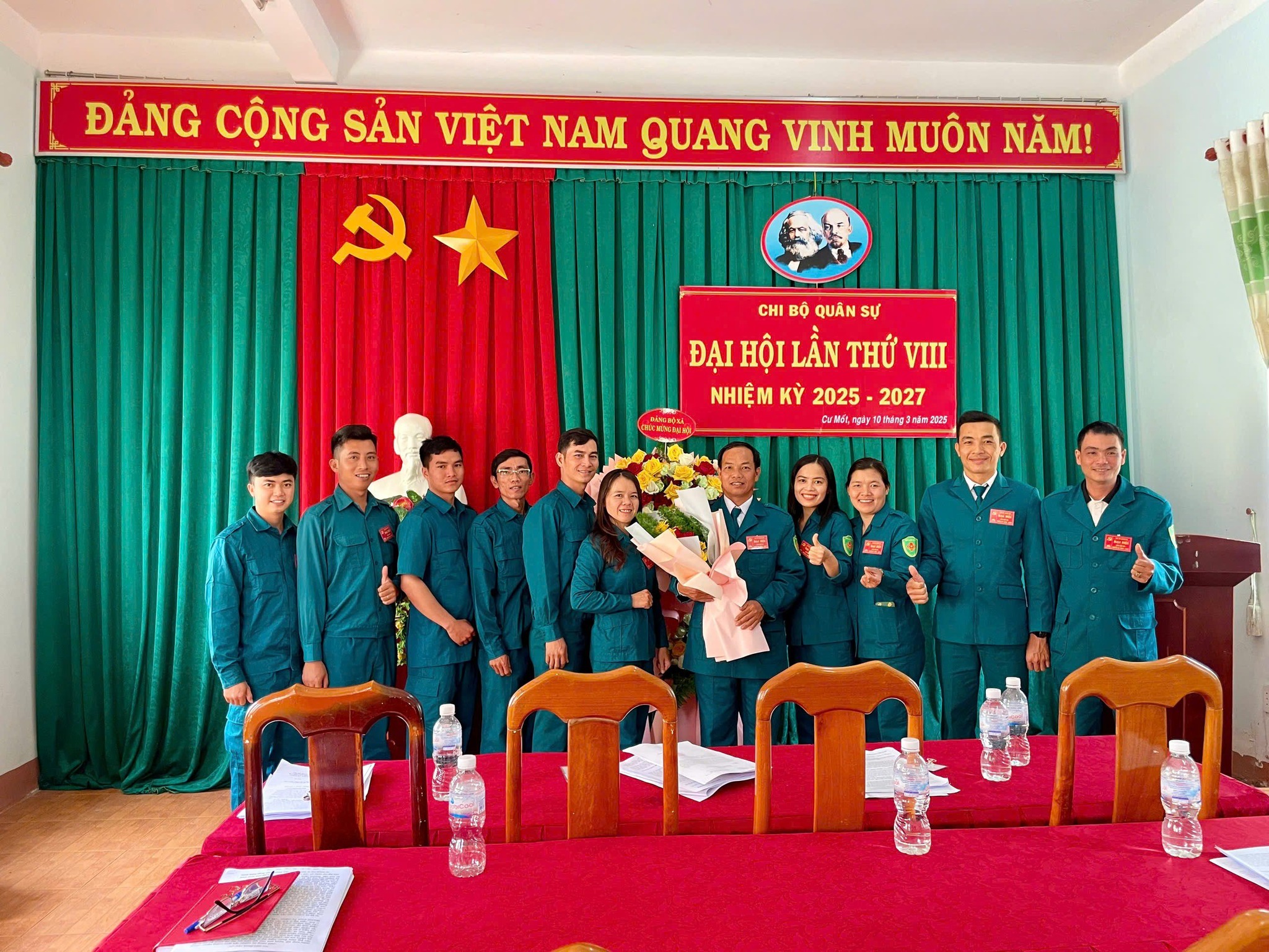 Xã Cư Mốt hoàn thành tổ chức đại hội các Chi bộ trực thuộc nhiệm kỳ 2025 – 2027
