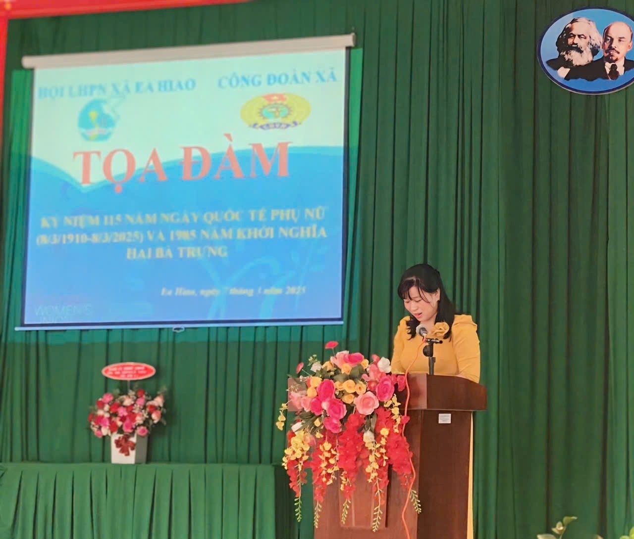 Công tác phát triển hội viên và nâng cao chất lượng hội viên của Hội Phụ nữ xã Ea Hiao