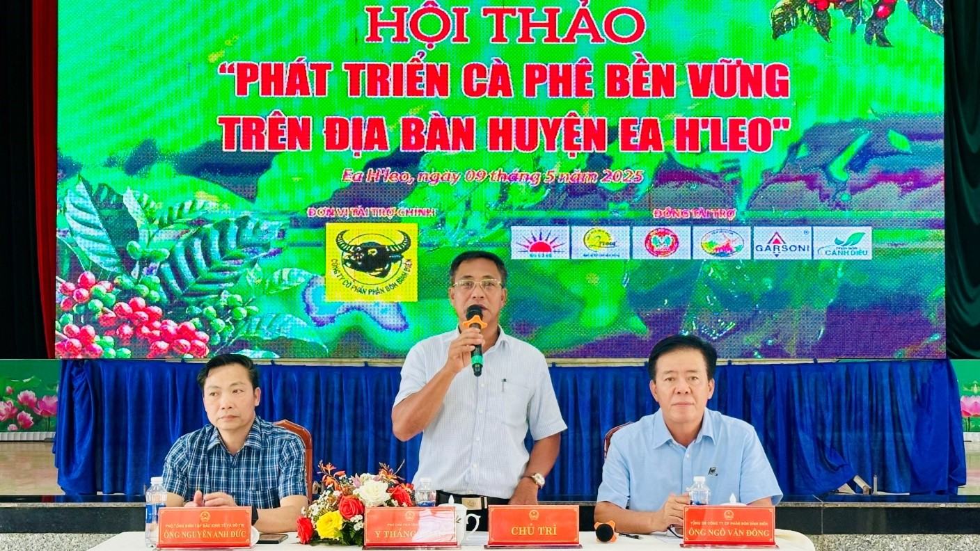 Hội thảo "Phát triển cà phê bền vững trên địa bàn  huyện Ea H’Leo"