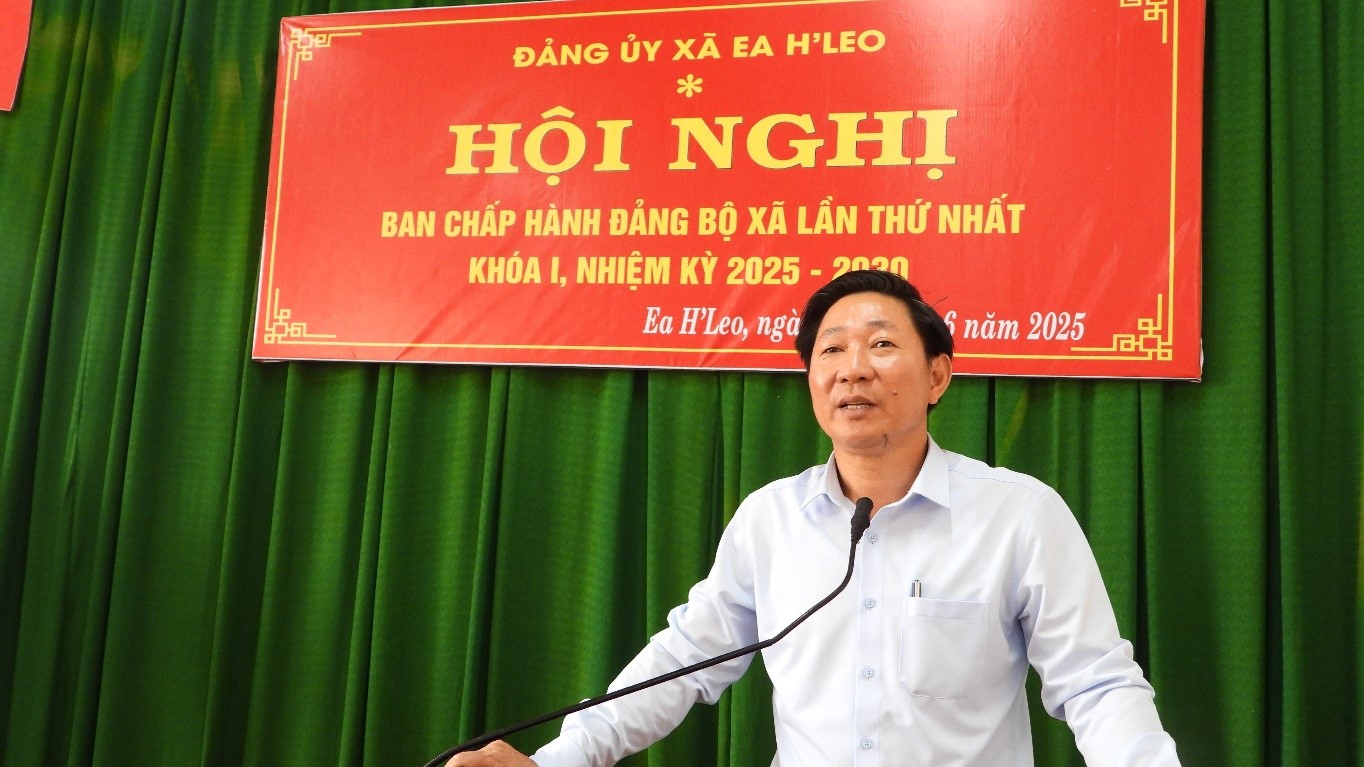 Vận hành thử nghiệm mô hình và tổ chức hoạt động chính thức chính quyền địa phương cấp xã ở huyện Ea H’Leo