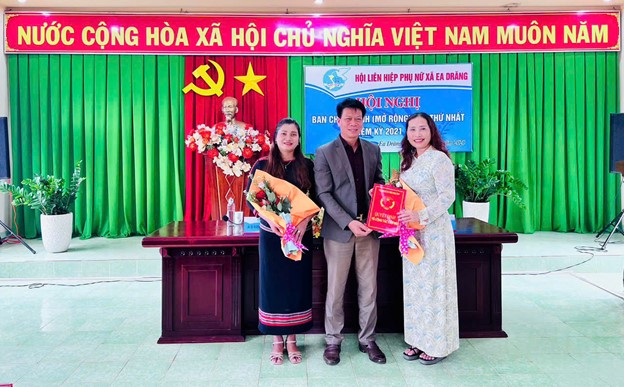 Hội Liên hiệp Phụ nữ xã Ea Drăng: Hội nghị Ban Chấp hành (mở rộng) lần thứ nhất, nhiệm kỳ 2021-2026