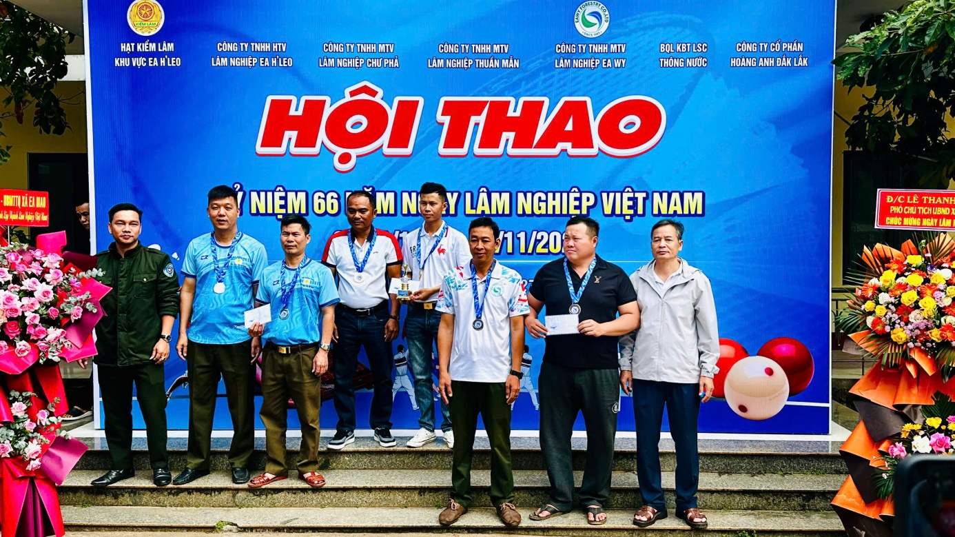 Bế mạc Hội thao lần thứ III kỷ niệm 66 năm Ngày thành lập ngành Lâm nghiệp Việt Nam