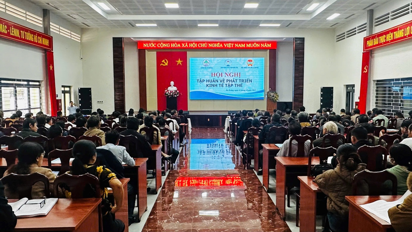 Hội nghị tập huấn về phát triển kinh tế tập thể