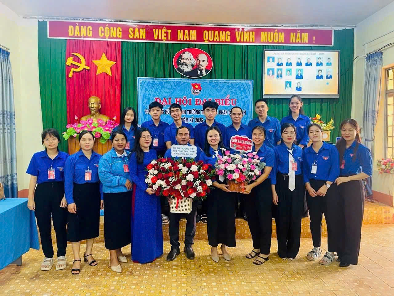 Đại hội Đại biểu Đoàn TNCS Hồ Chí Minh Trường THPT  số 1 Phan Chu Trinh nhiệm kỳ 2025 -2026