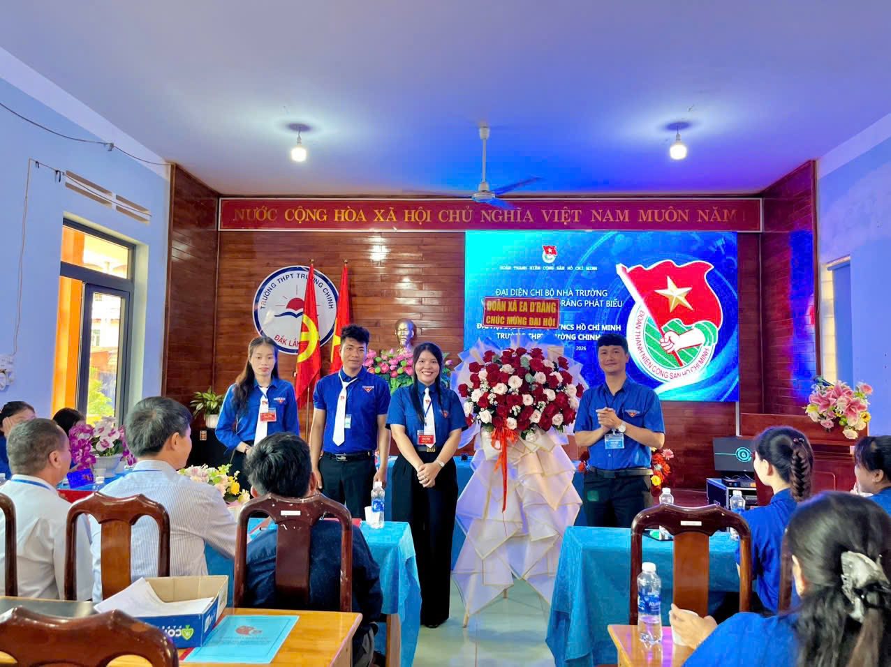 Đại hội Đại biểu Đoàn TNCS Hồ Chí Minh Trường THPT  Trường Chinh, nhiệm kỳ 2025 -2026