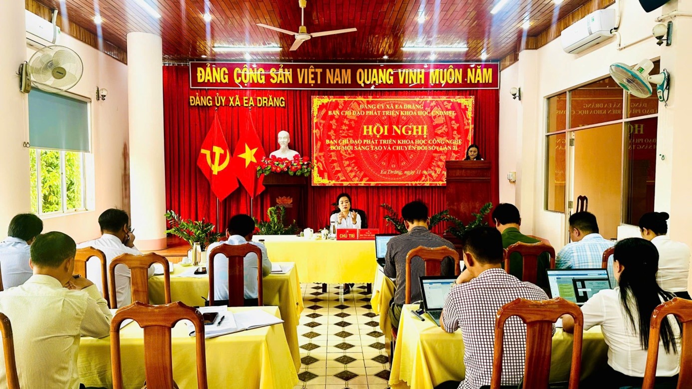 Hội nghị Ban chỉ đạo phát triển khoa học công nghệ đổi mới sáng tạo và chuyển đổi số lần 2.