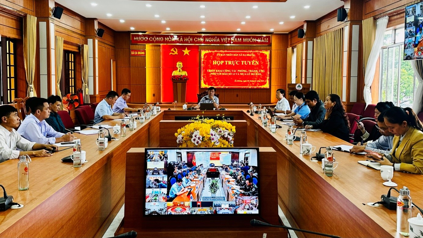 Chủ động ứng phó với bão số 13 – Kalmaegi, bảo đảm an toàn tính mạng và tài sản Nhân dân.