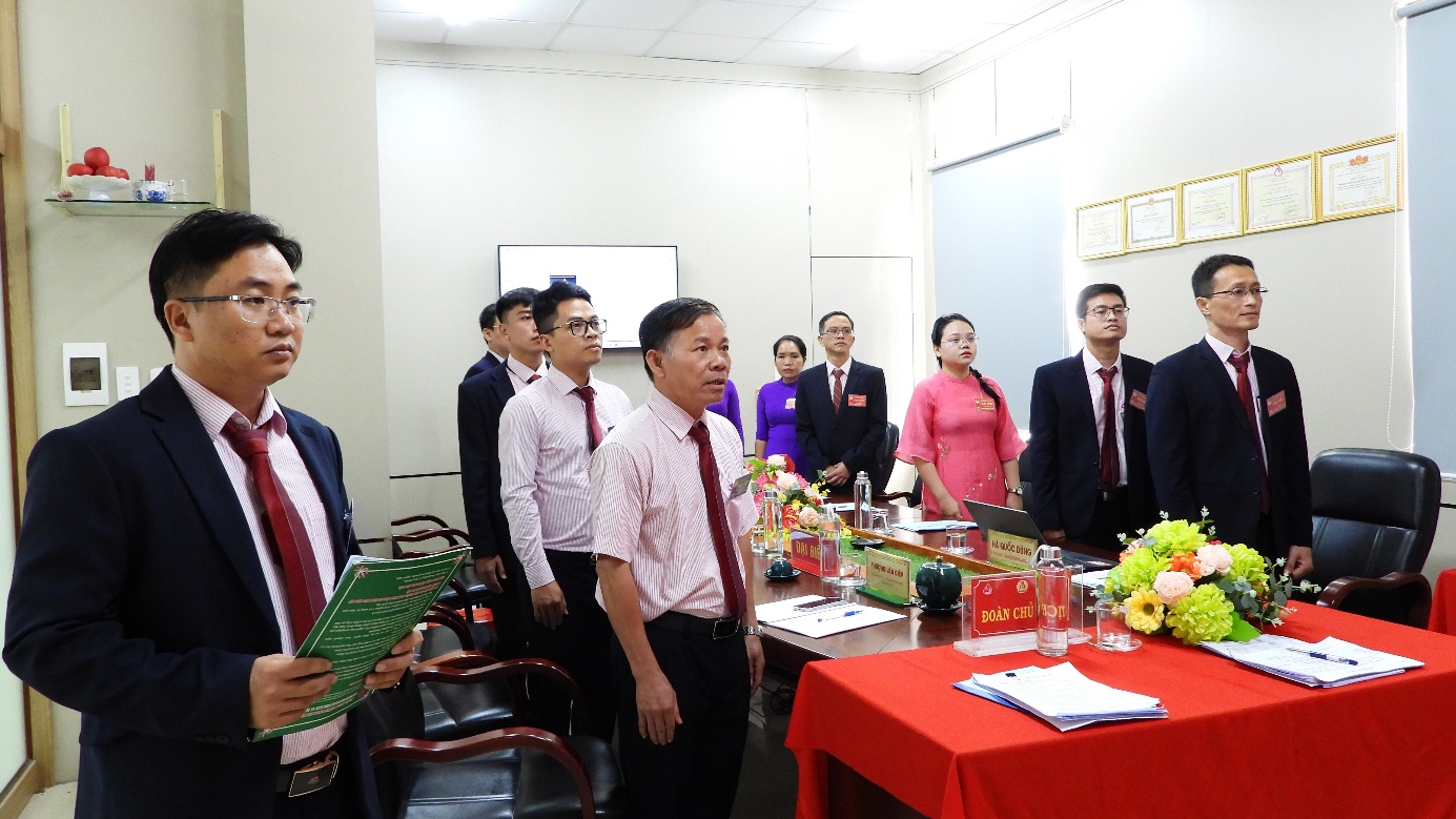 Đại hội Công đoàn bộ phận Phòng giao dịch NHCSXH Ea H’Leo lần thứ VII, nhiệm kỳ 2025 – 2030