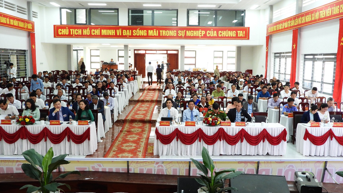 Đại hội Đại biểu Mặt Trận Tổ Quốc Việt Nam xã Ea Drăng lần thứ nhất, nhiệm kỳ 2025 – 2030