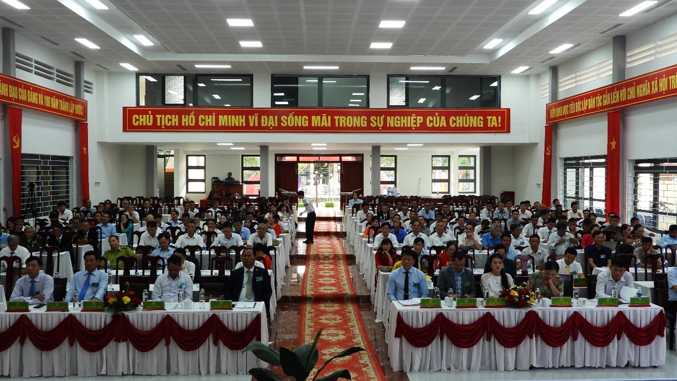 Đại hội đại biểu Hội Nông dân xã Ea Drăng lần thứ I