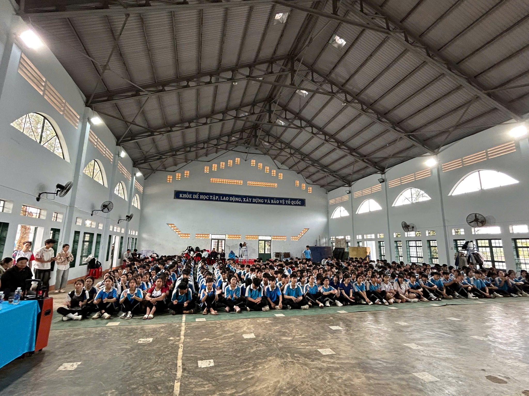 Trường THPT số 01 Phan Chu Trinh tổ chức Hội khỏe phù đổng cấp trường, năm học 2025 - 2026