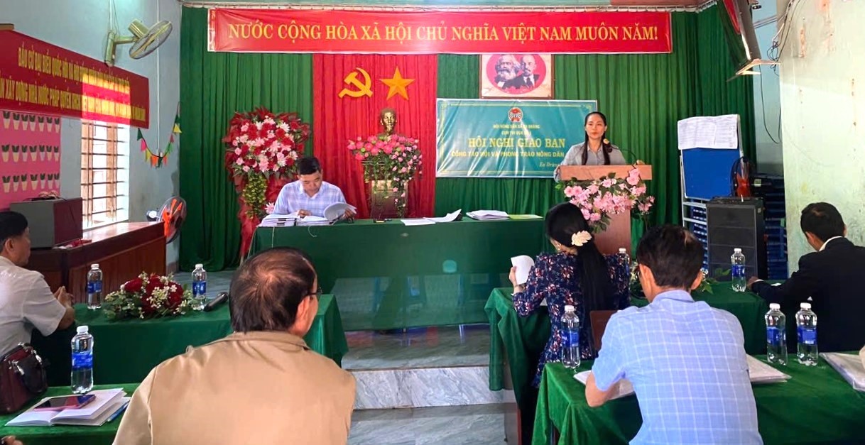 Hội Nông dân xã tăng tốc thực hiện nhiệm vụ quý II/2026