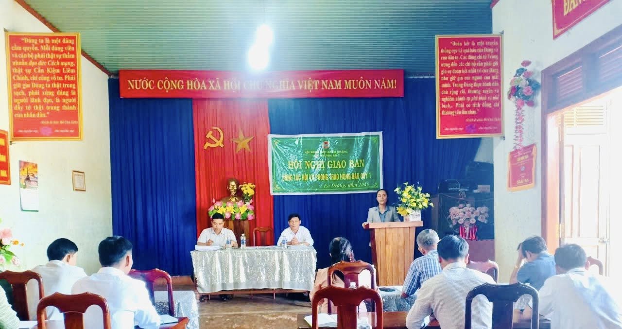 Hội Nông dẫn xã Ea Drăng: Khí thế mới, hành động Quyết liệt