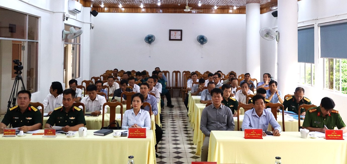 Xã Ea Drăng: Rút kinh nghiệm công tác tuyển quân năm 2026