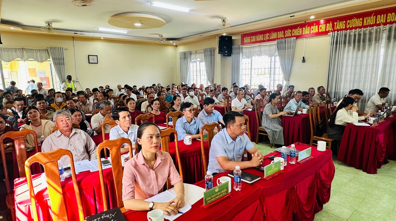 Xã Ea Drăng: Tập huấn Quy trình truy xuất nguồn gốc, mã số vùng trồng, liên kết chuỗi giá trị sản xuất nông nghiệp gắn với bảo vệ  môi trường.