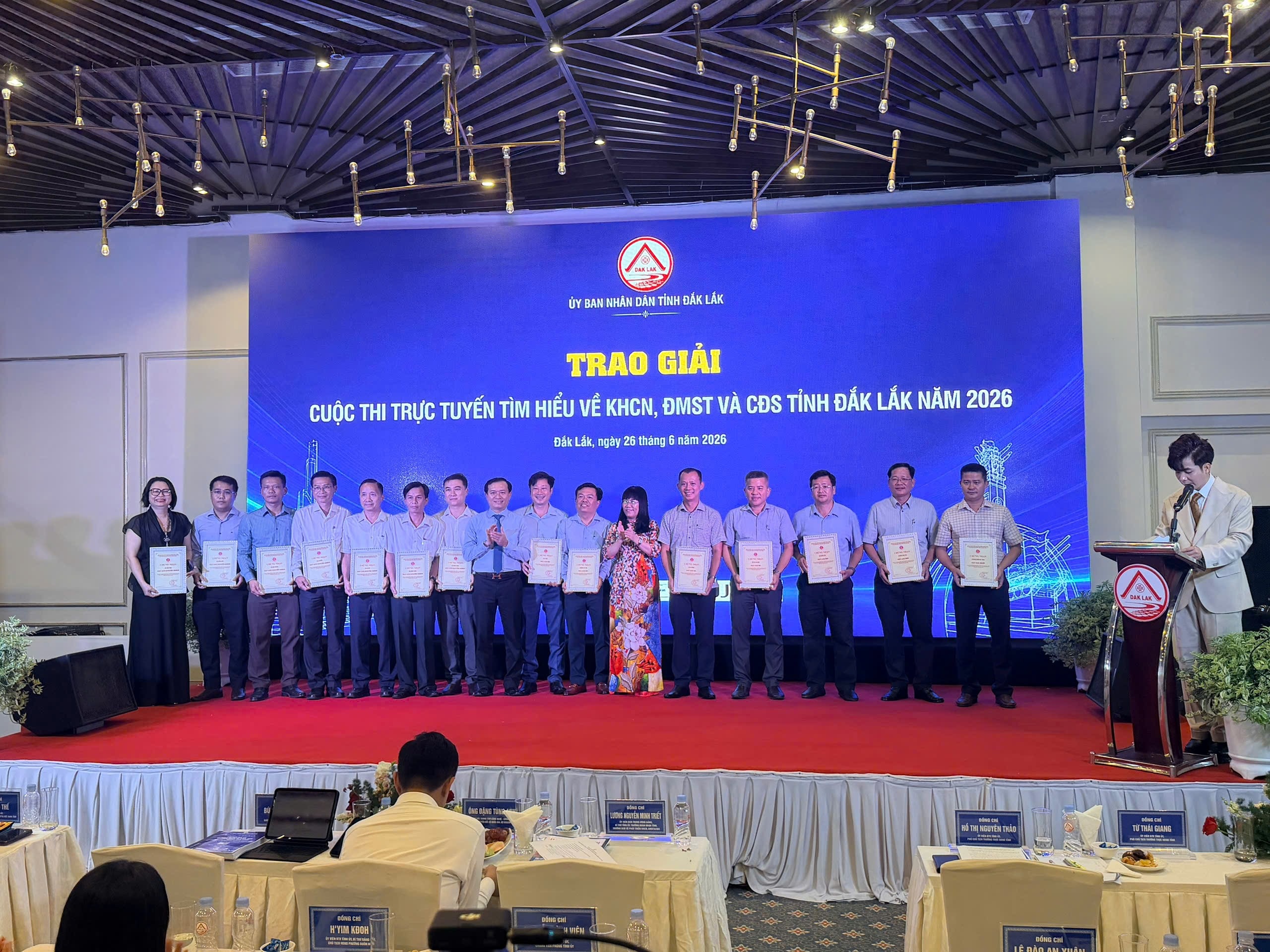 Xã Ea Drăng: Đạt giải ba Cuộc thi trắc nghiệm tìm hiểu về chuyển đổi số tỉnh Đắk Lắk năm 2026